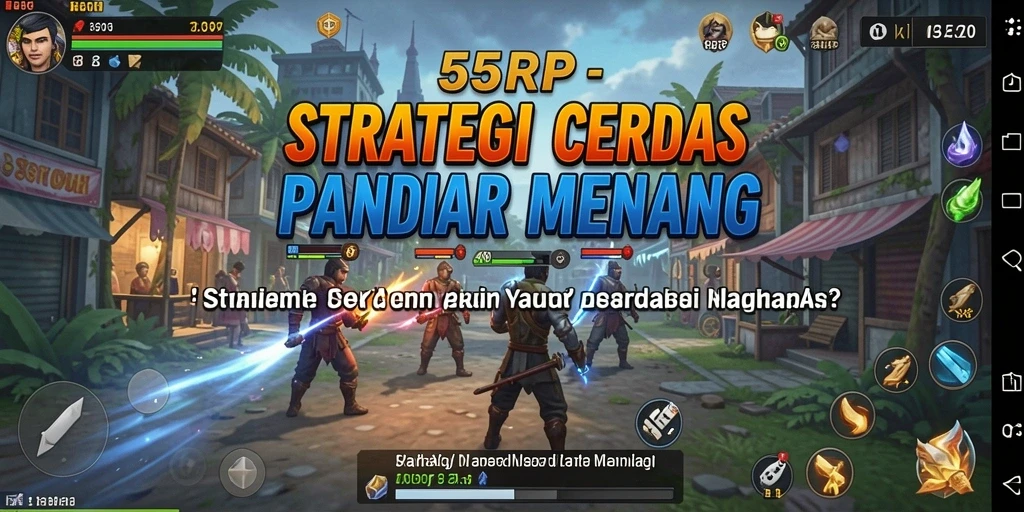 Tangkapan layar gameplay 55RP yang penuh strategi dan keseruan.