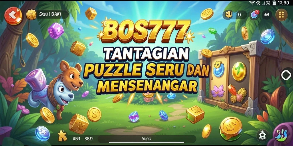 Screenshot gameplay BOS777 yang menunjukkan tantangan Puzzle yang seru.