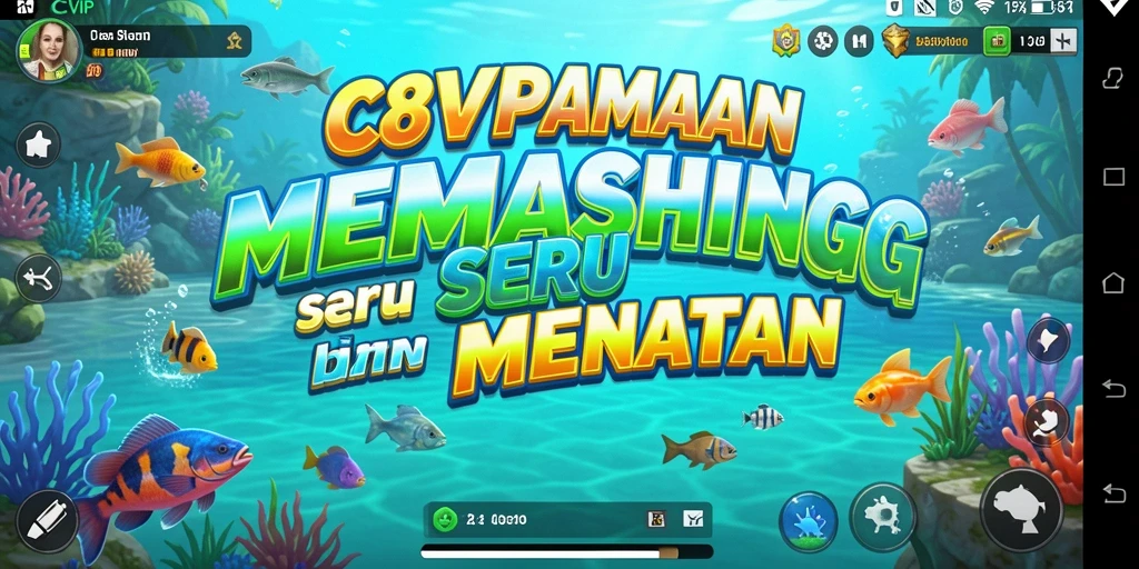 Tangkapan terbaik dalam permainan memancing C8VIP yang seru.