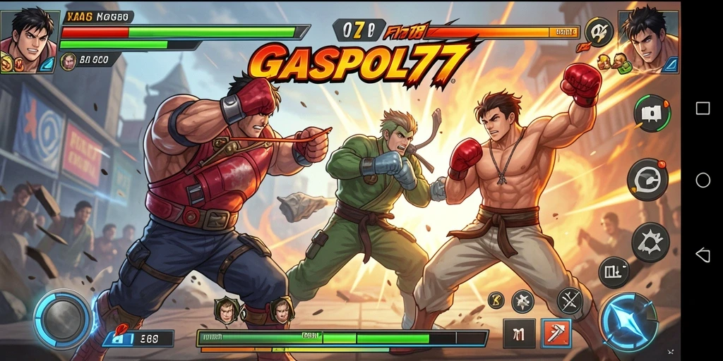 Tampilan gameplay seru dalam GASPOL77 yang mengungkap pertarungan adu kekuatan.