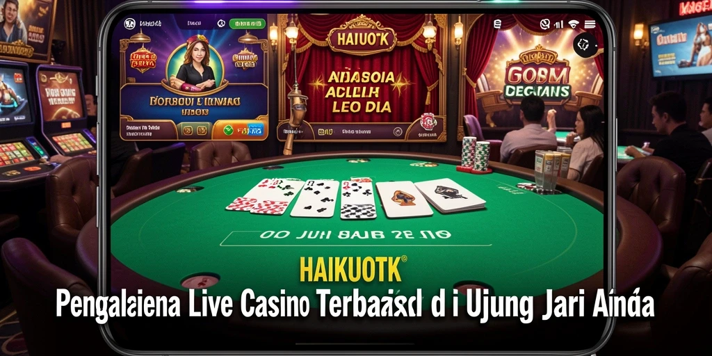 Tampilan gameplay HAIKUOTK yang seru dan menarik di Live Casino.