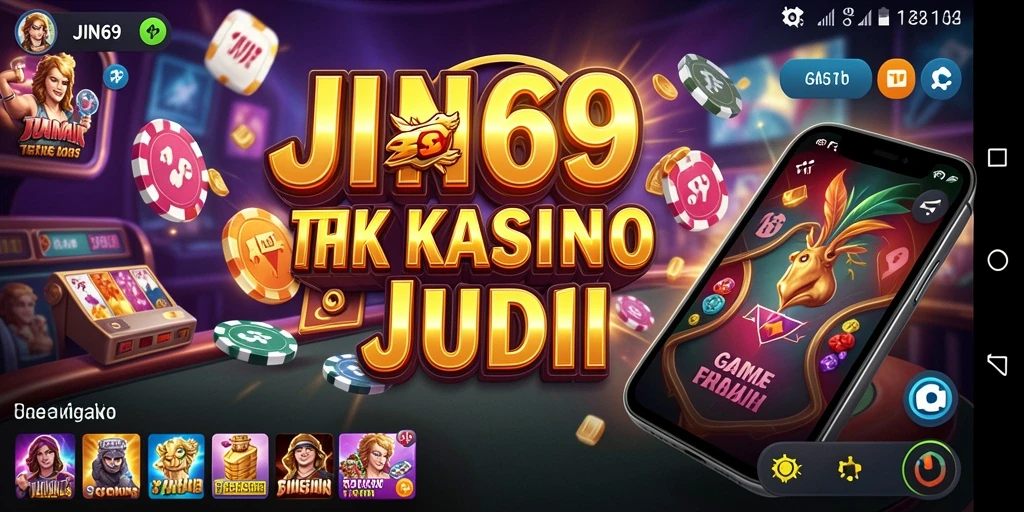 Tangkapan layar menampilkan gameplay seru dari JIN69.