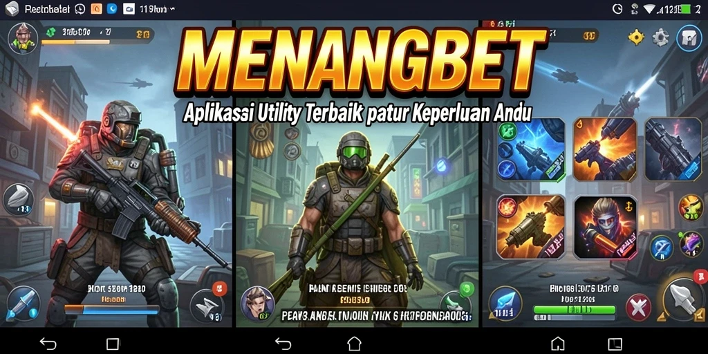 Tampilan antarmuka aplikasi MENANGBET yang interaktif dan mudah digunakan.