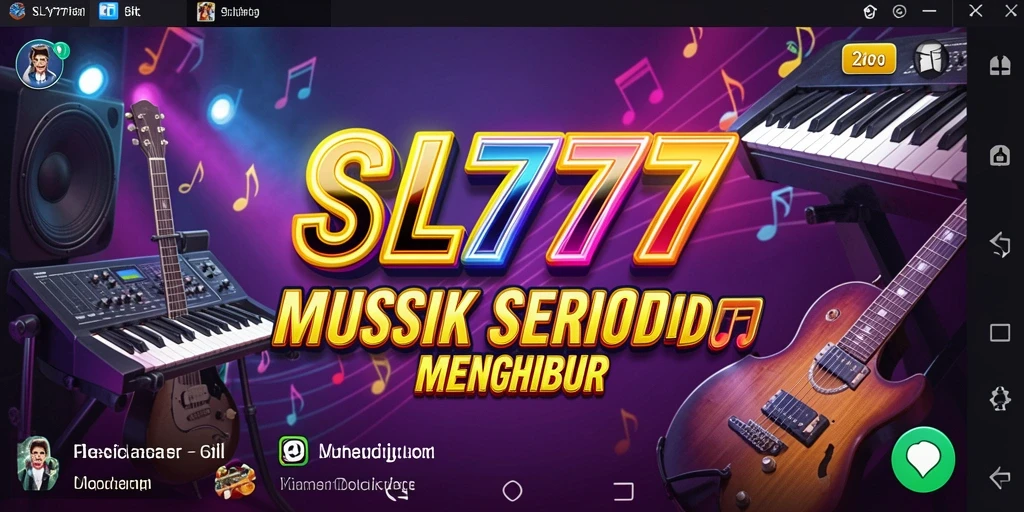 Tampilan gameplay SL777 yang menarik dan penuh warna.