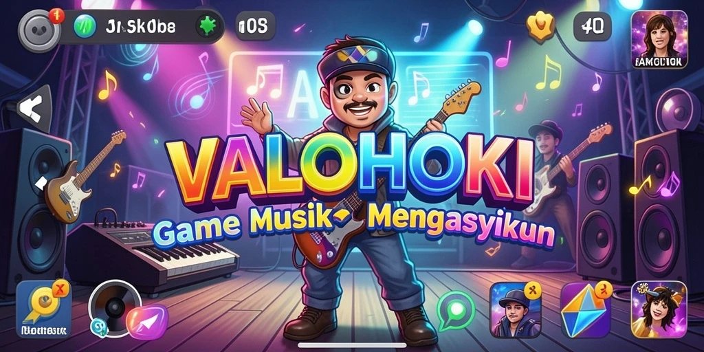 Tampilan gameplay VALOHOKI yang seru dan interaktif.